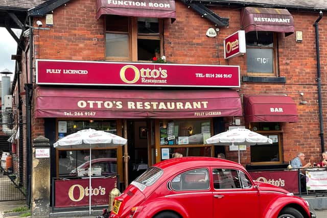 Otto's restaurant in Sharrow Vale is operating at less than 30 percent capacity.