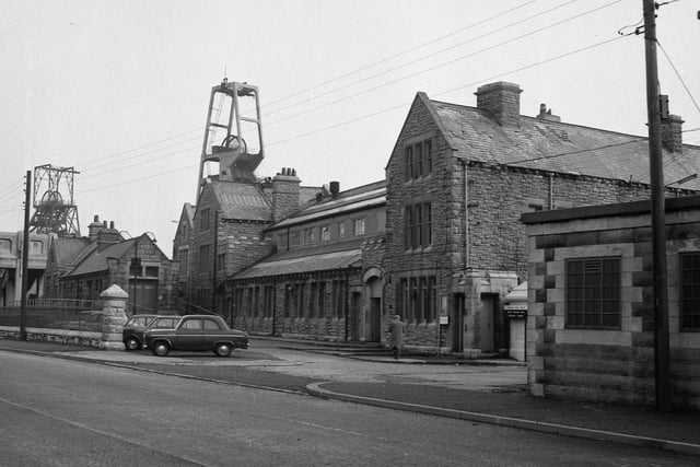Whitburn Pit pictured in 1968 before its closure.