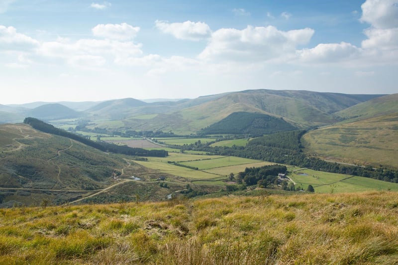 Hike up this hill and take a moment to survey your lands in this rural corner of Scotland.