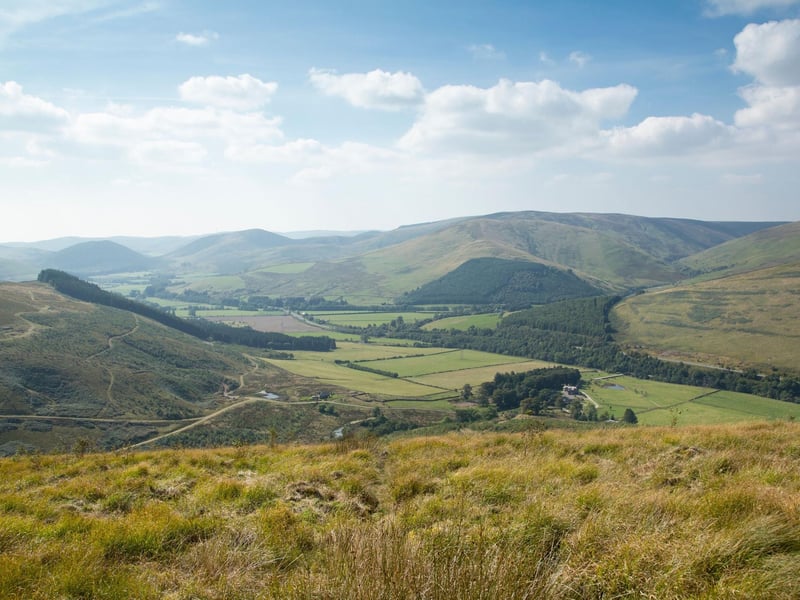 Hike up this hill and take a moment to survey your lands in this rural corner of Scotland.