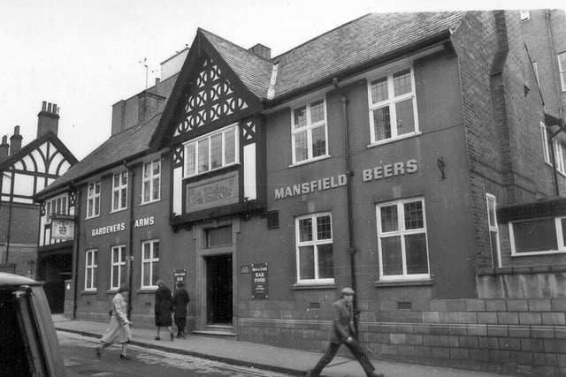 Gardner's Arms in Chesterfield in 1980