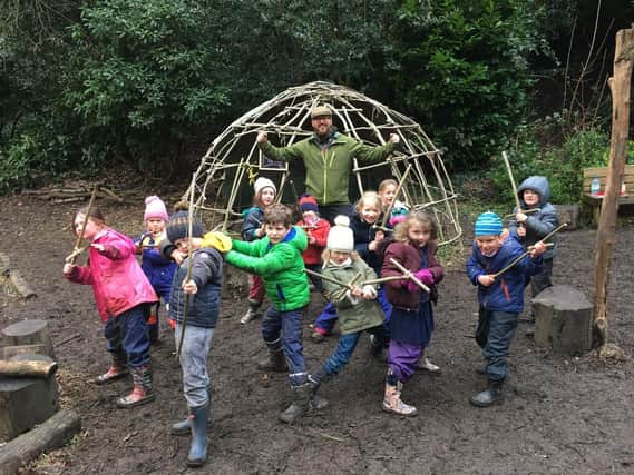 Westbourne's Forest School takes learning into the open