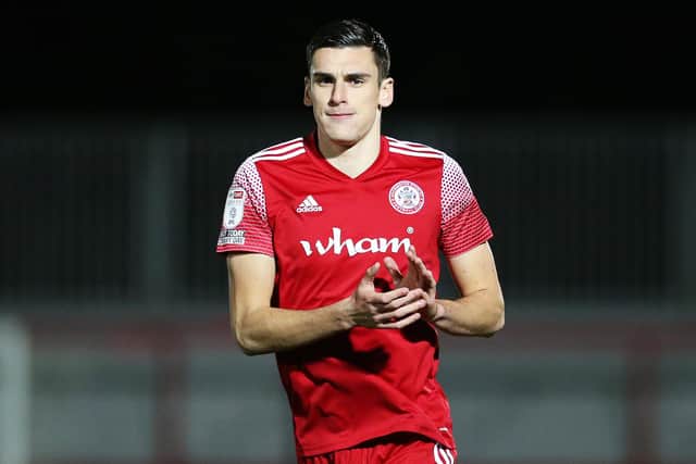 Accrington Stanley defender Ross Sykes will miss their trip to Sheffield Wednesday through suspension.