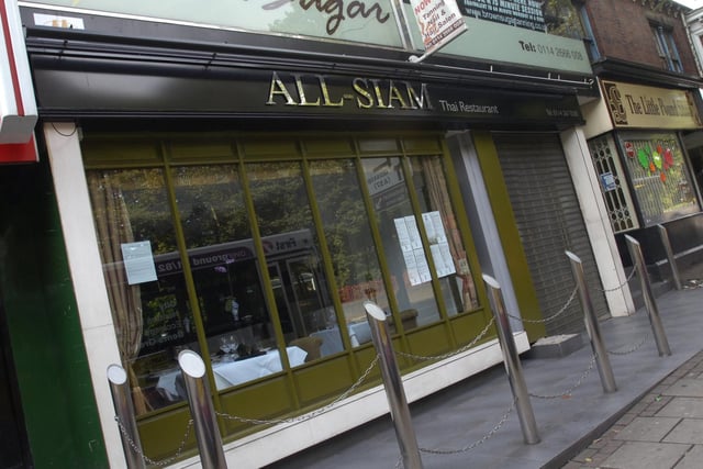 All-Siam Thai Restaurant on Ecclesall Road has a full five-star rating.