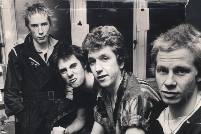 The Sex Pistols at Radio Hallam, December 1976