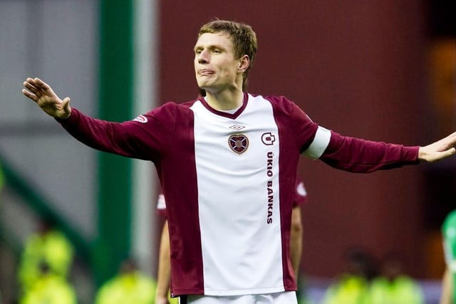 To say Zaliukas’ Hearts career was a slow burner would be an understatement. He arrived and played in midfield where he looked, to many, out of place. At centre-back he gradually became an important member of the team. He scored a winning derby goal and captained the team to Scottish Cup victory after signing permanently.