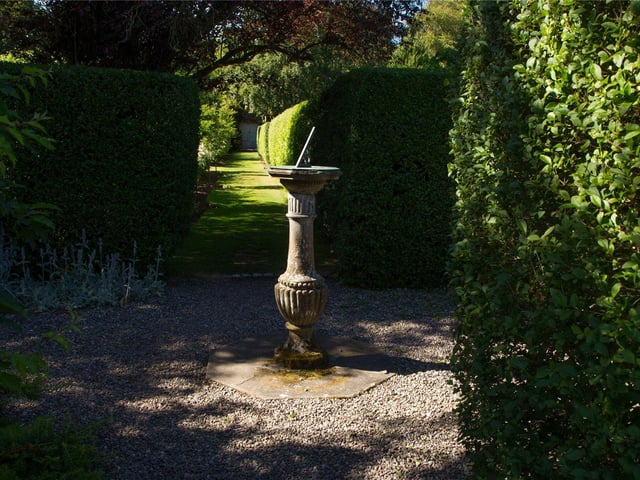 Sun dial.