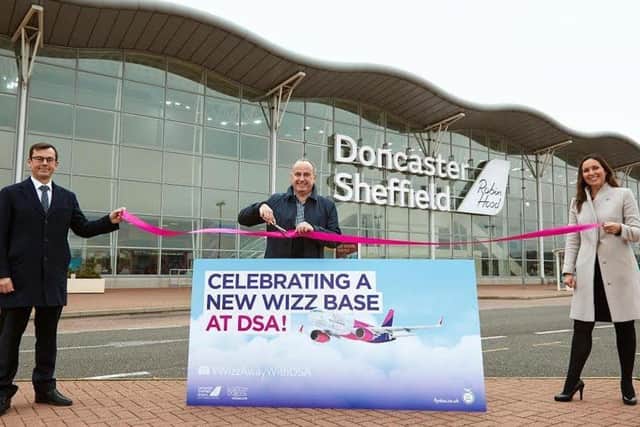 Airport bosses said the situation was made worse by the announcement from airline Wizz Air that they would be pulling out of DSA - leaving TUI as the only one base carrier based in South Yorkshire.