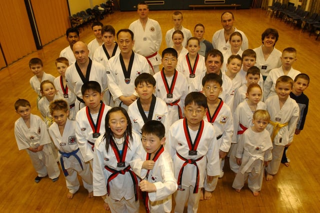 Are you pictured in this Tae Kwon Do class at the Wynyard Road Community Centre 16 years ago?
