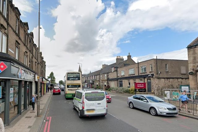St John's Road in Edinburgh has seen a 68% reduction in NO2 compared with predicted levels.