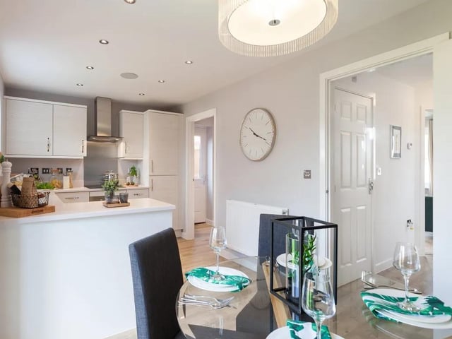 This three bedroom detached house St. Georges Avenue, Havant, is on sale. It is listed by Persimmon Homes - St Georges Keep, as price on application (POA).