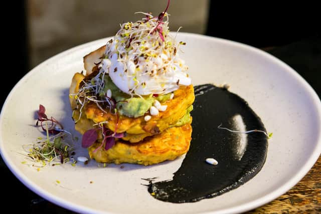 Squash and corn Fritters