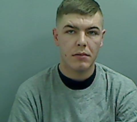 Thompson, 22, of Chester Road, Hartlepool, was jailed for 28 months after he admitted theft, taking a car without consent and interfering with motor vehicles on October 7-8 as well as committing separate motoring offences on March 12.