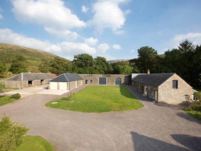 The farmhouse comes with its own stables and all-weather manège to train your horses in. It also comes with two other cottages which are currently let and provide extra pocket money for the owner.