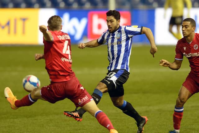 Massimo Luongo is expected to come back into the Sheffield Wednesday team to face Huddersfield Town after serving a one-match ban. Pic Steve Ellis