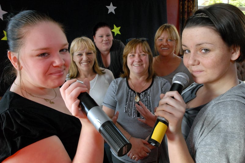 Over in Hebburn, this fundraising singsong got our photographer's attention in 2008. Can you spot someone you know?