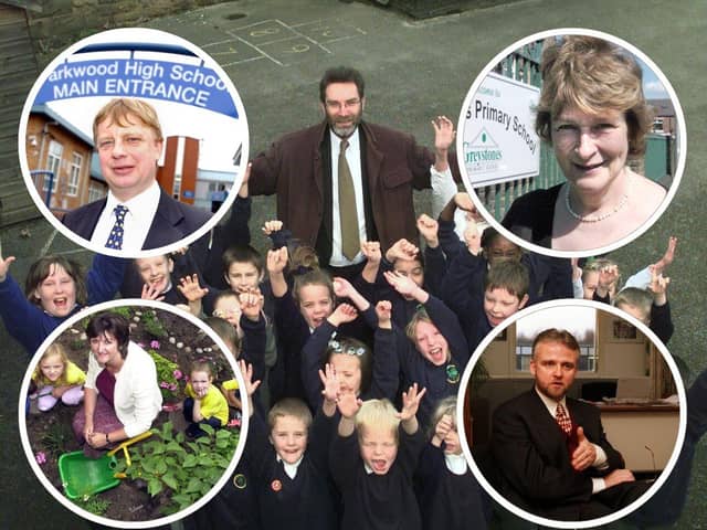 These are some of the fondly remember headteachers at Sheffield primary and secondary schools during the 1990s and 2000s