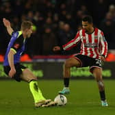 Sheffield United's Iliman Ndiaye in action last season: Paul Thomas / Sportimage