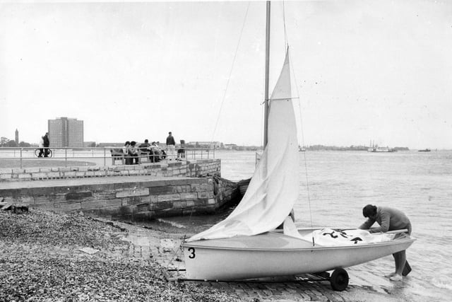 The water at Old Portsmouth in June 1972