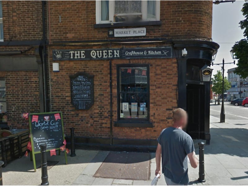The Queen Crafthouse and Kitchen.