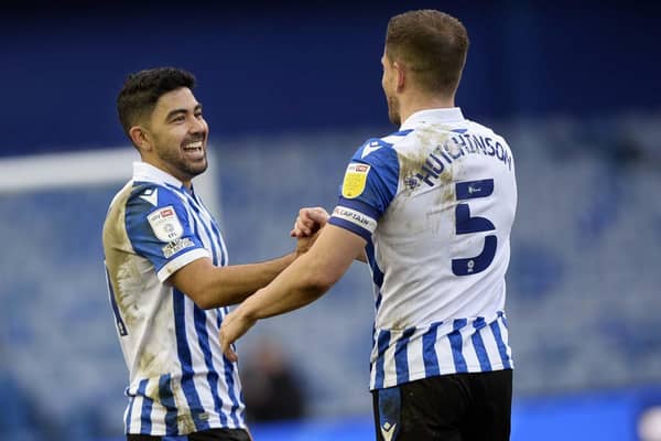 Massimo Luongo and Sam Hutchinson were colleagues at Sheffield Wednesday. Pic: Steve Ellis