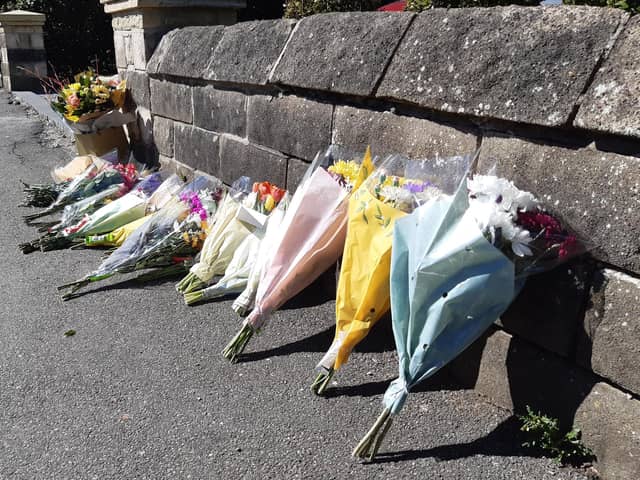 Tributes to Marcia Grant, the well-loved grandmother who died after being struck by a car, have grown along the Sheffield street where she died.