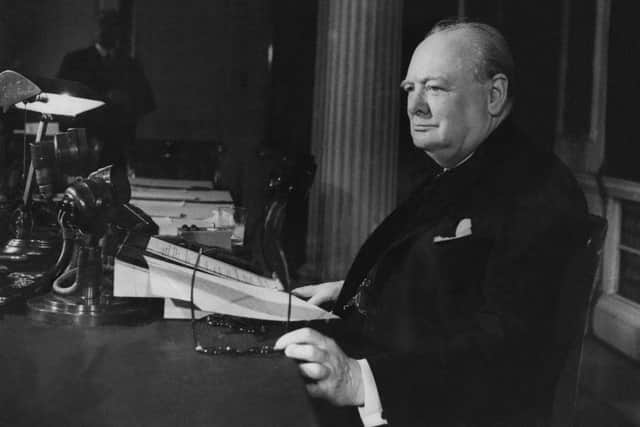 Winston Churchill was at the top of witty put-me-downs with his quick wit and sharp tongue. (Photo by Keystone/Getty Images)