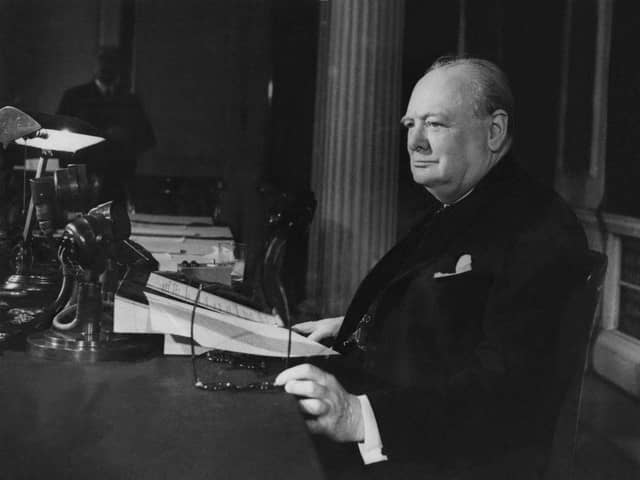 Winston Churchill was at the top of witty put-me-downs with his quick wit and sharp tongue. (Photo by Keystone/Getty Images)