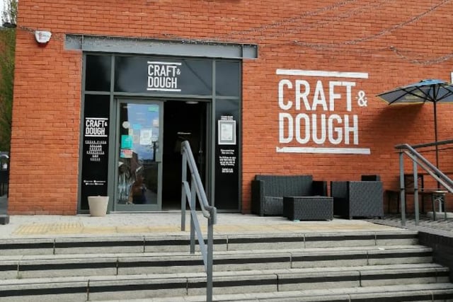 Craft & Dough Kelham Island, 1A Kelham Square, Kelham Island, Sheffield, S3 8SD. Rating: 4.2/5 (based on 769 Google Reviews). "Came here for bottomless brunch, food was really tasty, and there are more options that I'd like to go back and try!"