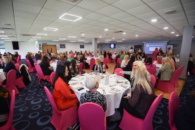 International Women's Day business event at Preston North End organised by Pink Link