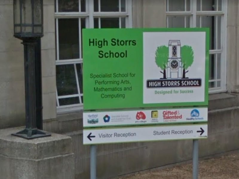 High Storrs School had 230 leavers in 2022, and 18 per cent of them earned an AAB or higher in their A Levels. They boast strong results though, with the latest results showing how an average of 38 per cent of their cohort enter Russell Group Universities.