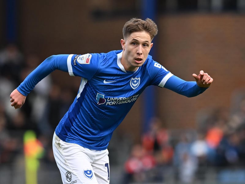 The midfielder has been left out of Pompey's 25-man EFL squad and isn't expected to return to the fold until the new year.