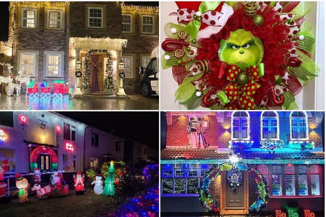 Wonderful outdoor decorations from Doncaster people.