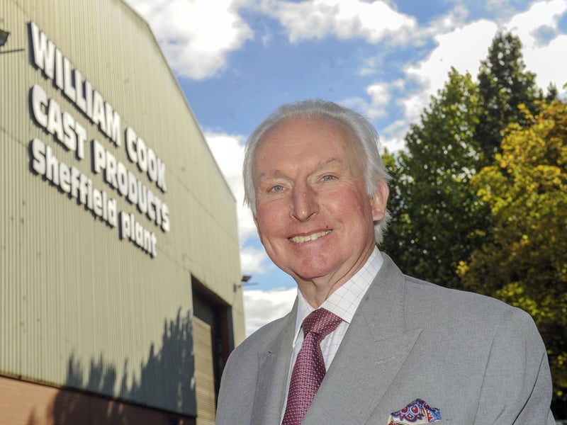 The sixth generation to run the William Cook Group, Sir Andrew has overseen a massive surge in profits for the manufacturing firm. With bases in Leeds and Sheffield, the group produces critical components for the energy, rail, and global defence sectors.