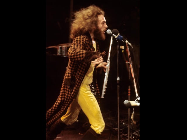 50th Anniversary of the Isle of Wight Festival Celebrated in Landmark ExhibitionIan Anderson (Jethro Tull) - Isle of Wight 1970 by Charles Everest - Charles Everest © CameronLife Photo Library.