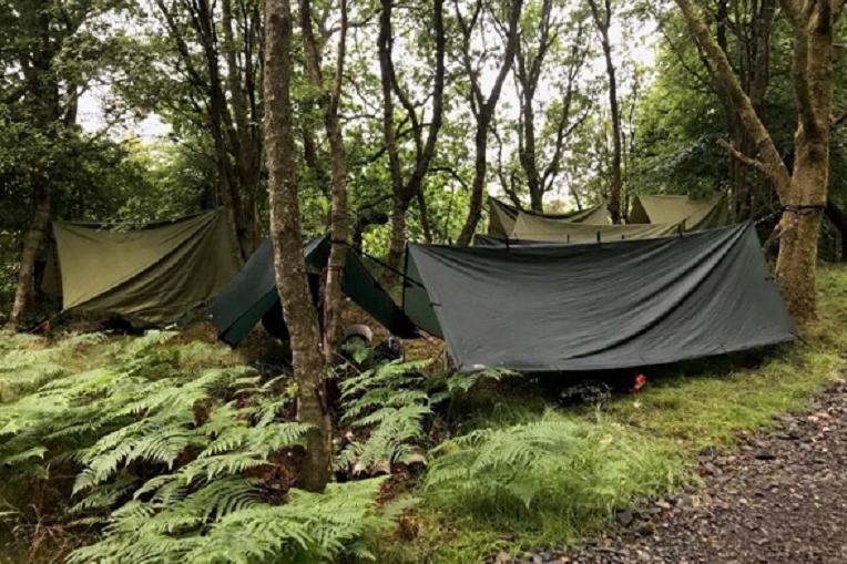 Youngsters from the 93rd Braes Beavers & Cubs spent a night under canvas recently - some of them for the very first time.
They picked a fantastic spot, and had a fabulous time at their Hammock Summer Camp