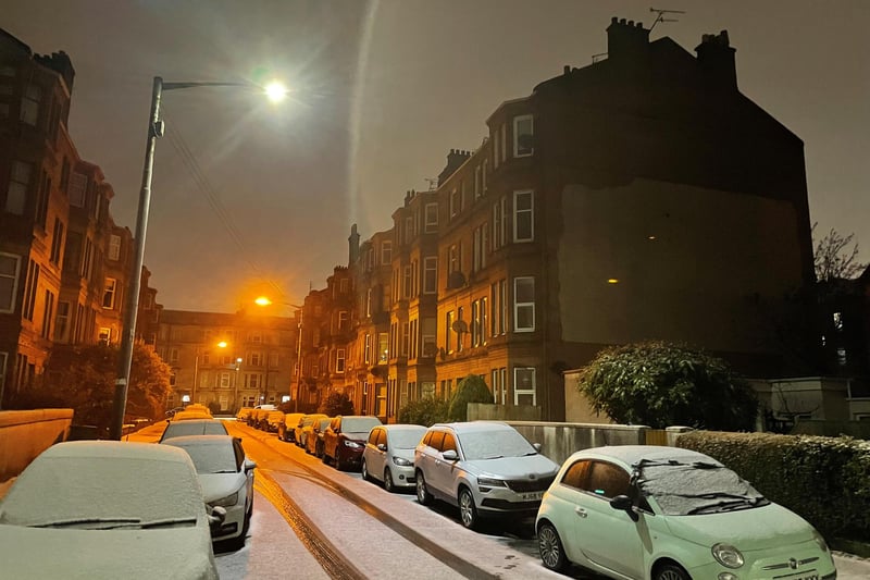 Odds for November snowfall in Glasgow are currently 1/6.