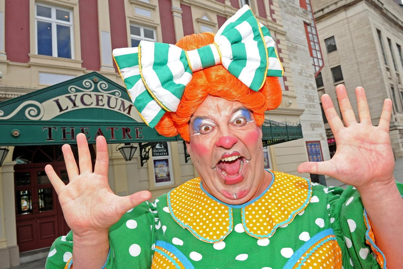 Although he's not from the city, Damian Williams is a Sheffield icon as the star of the annual Lyceum pantomime in the city. He has starred in the production for nearly 20 years. He's recognised by a generations of families because of this.
