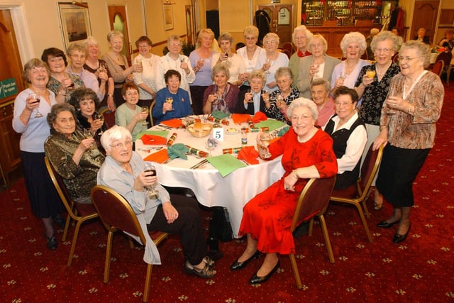 Members of the Horsley Hill Garden Group were enjoying Christmas dinner at the Sea Hotel 15 years ago. Can you spot someone you know?