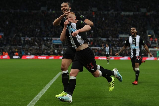 The last time Newcastle defeated Manchester United came just shy of two years ago, courtesy of that Matty Longstaff goal. The game will probably be most remembered for the winning goal and the post-match interview between the two Longstaff brothers who started their first ever Premier League game together.
(Photo by Ian MacNicol/Getty Images)