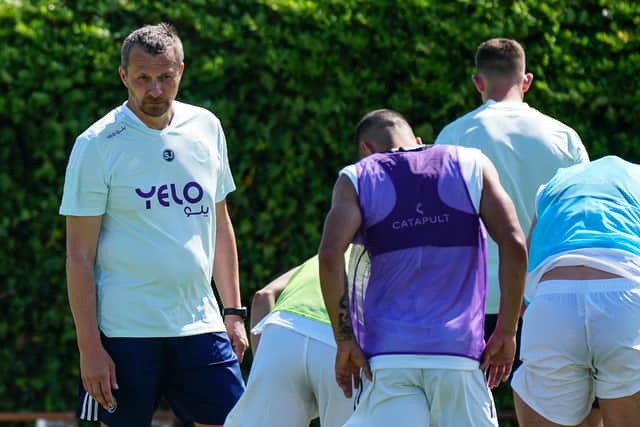 Slavisa Jokanovic takes charge of his first friendly as Sheffield United boss this evening (Sheffield United)