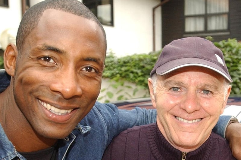 Brendan Ingle with former world champion Johnny Nelson, who says he owes everything he achieved to his former coach