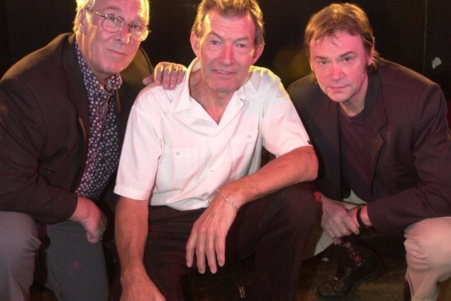 Perhaps Sheffield's first pop star, Dave Berry, from Woodhouse, is pictured, centre, at the Boardwalk. Initially performing as Dave Berry and the Cruisers, he had a string of hits in the 60s including Crying Game in 1964, and  Little Things, in 1965. Both were top 10 hits, and we still love to hear them.
