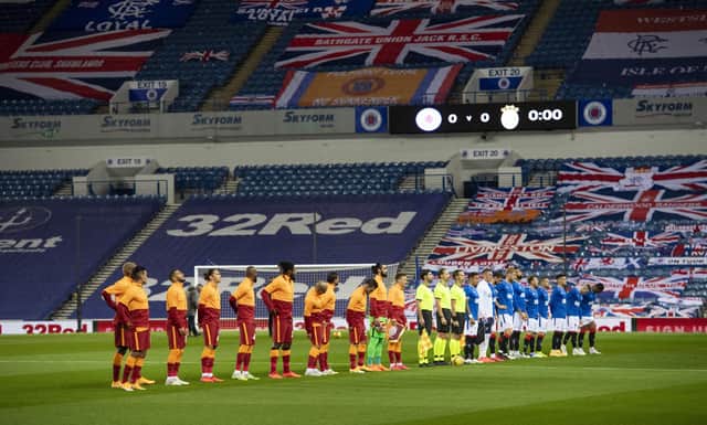 UEFA Europa League Qualifier between Rangers and Galatasaray at Ibrox Stadium, on October 1, 2020, in Glasgow, Scotland. (Photo by Alan Harvey / SNS Group)