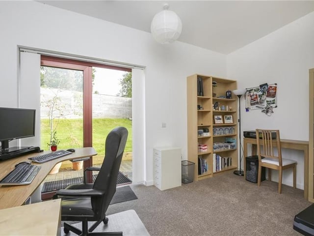 Spacious and calm office room - although granted you could turn this room into whatever you wanted.