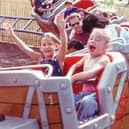 Youngsters enjoy a ride at The American Adventure theme park in Derbyshire, which was a popular attraction during the late 80s, 90s and early 2000s. Waystone Developments Ltd has submitted an appeal to the Planning Inspectorate to see its plans for the former theme park site, in Shipley, approved