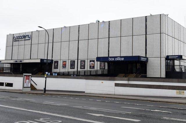 The 02 Academy in Sheffield.