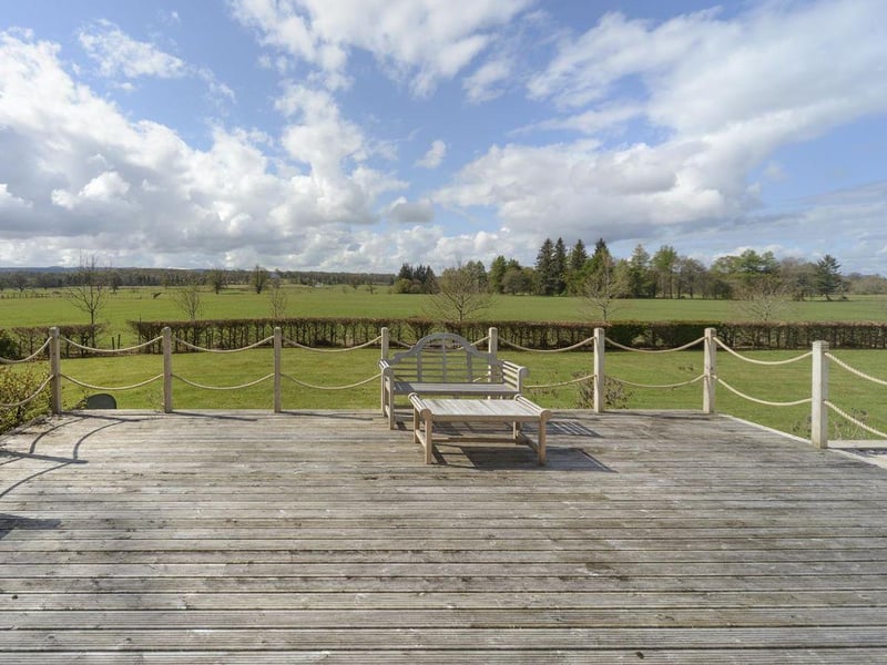 Decking area.