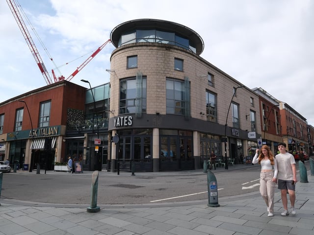 Yates Tavern, on the site of the former Albert Pub. Still a pub, which is a positive.