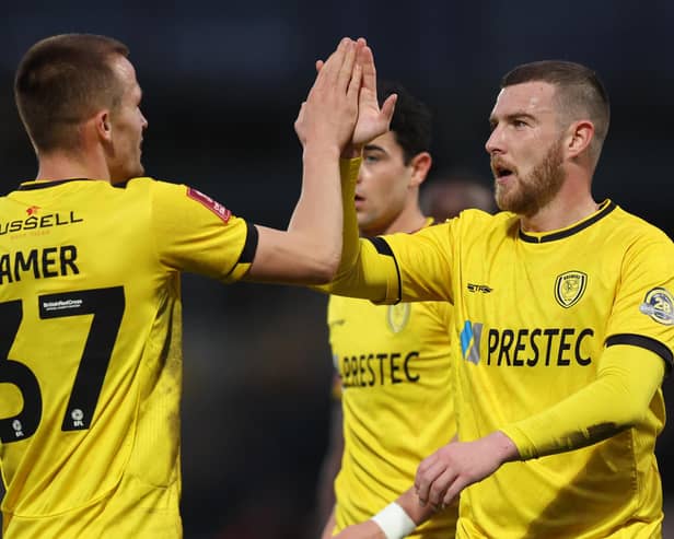 Sam Winnall and Tom Hamer will both miss Burton Albion's game against Sheffield Wednesday. (Photo by Nathan Stirk/Getty Images)